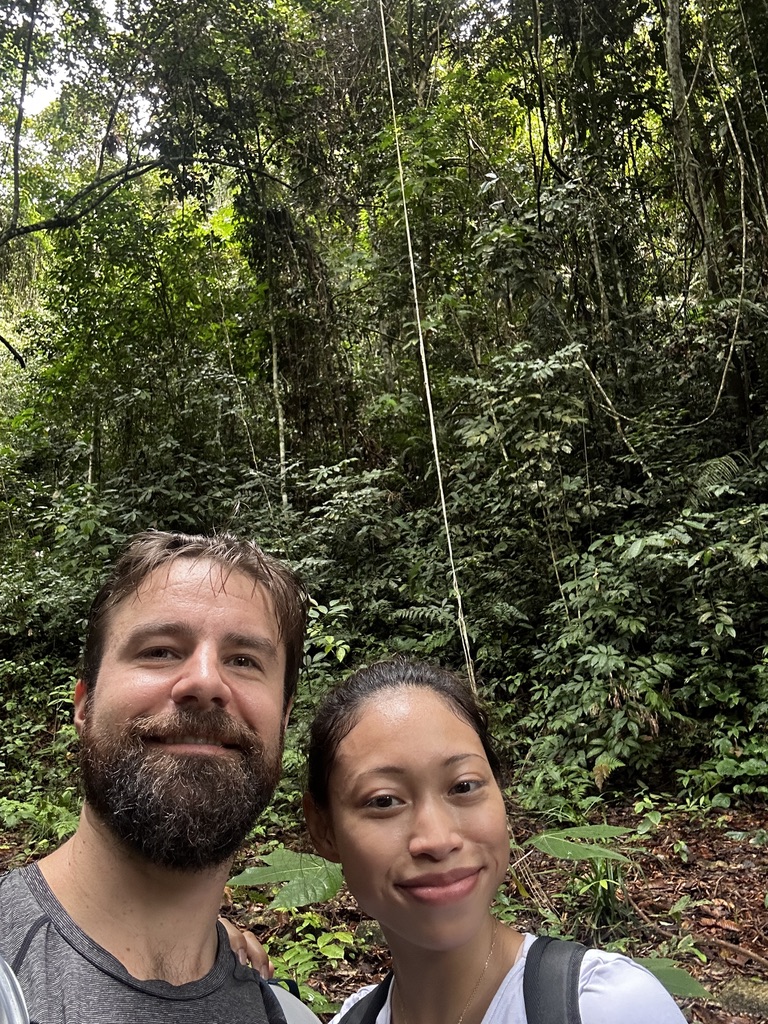 Michael and Deha on their Valentine’s Day turtle-sanctuary trip